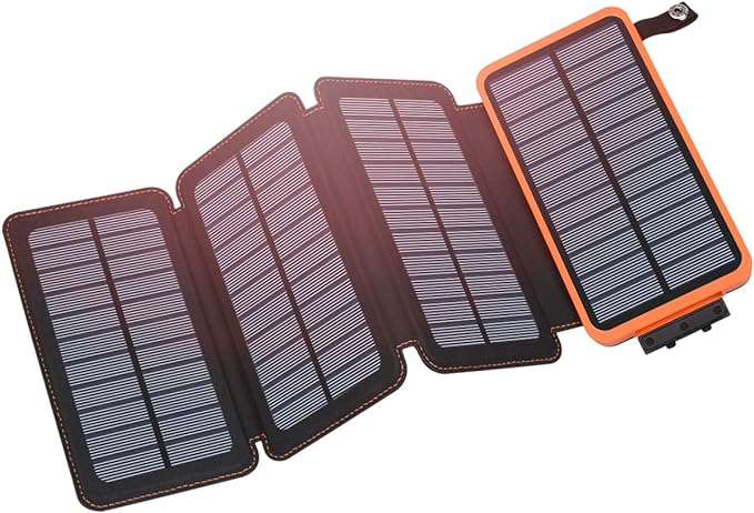 Hiluckey Solar Charger 25000mAh