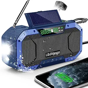 Emergency Radio Waterproof Bluetooth Speaker