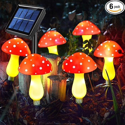 Abkshine Solar Mushroom Lights