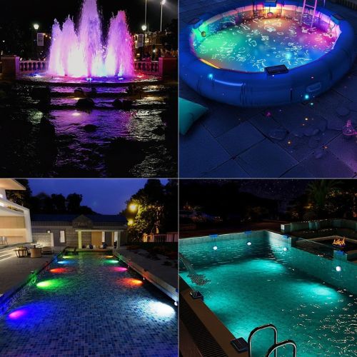 Solar Pool Lights with Remote