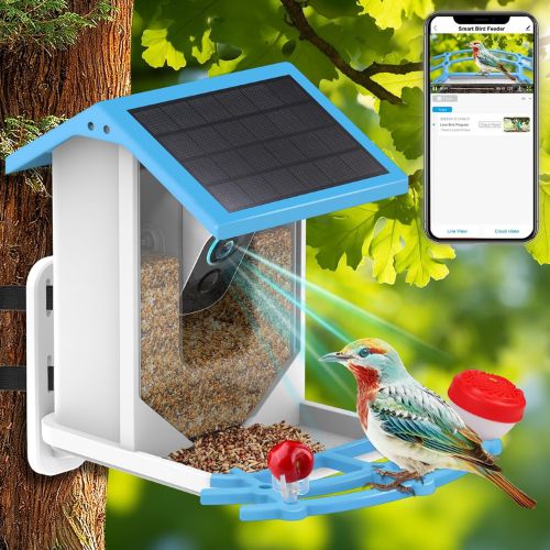 Smart Bird Feeder with Camera Wireless Outdoor