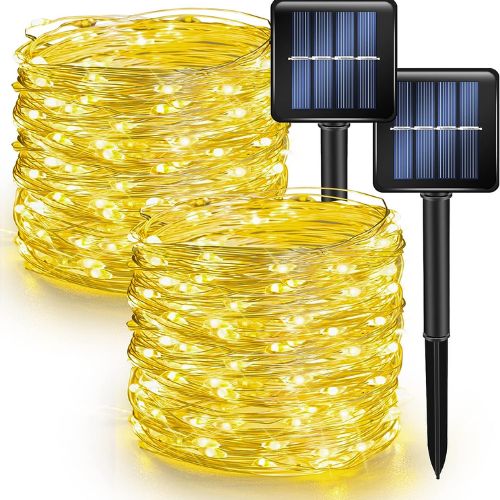 Charming and Versatile Solar Fairy Lights for Festive Decor