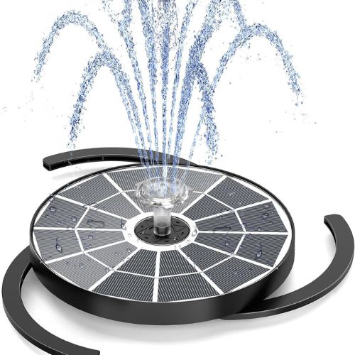 AISITIN 3.7W Solar Water Fountain with Bracket